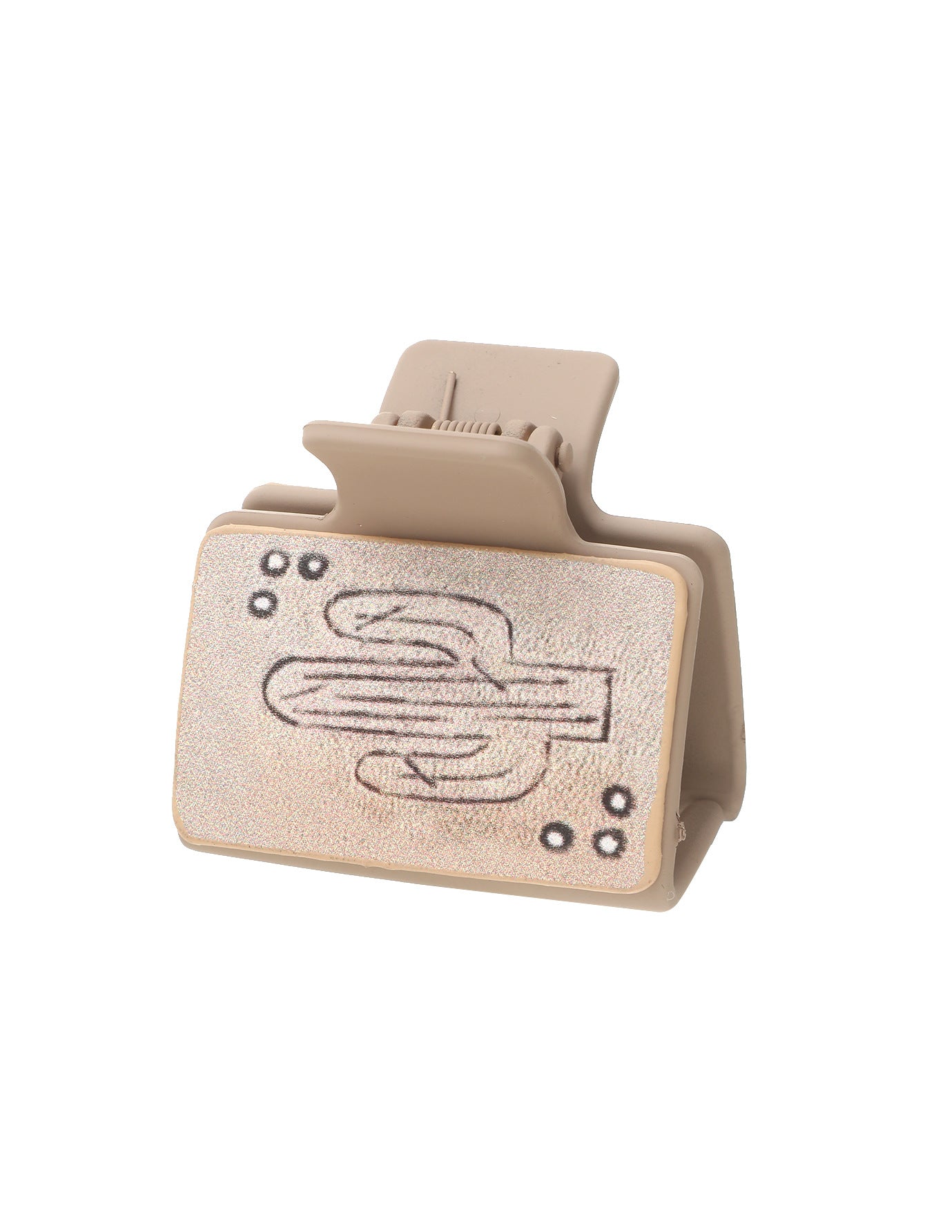 Wholesale Western Style Cactus Aztec Leather Hair Clip Shark Clip Combo